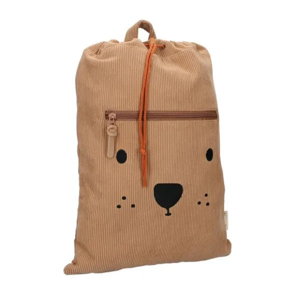 Kidzroom Prague Beary Excited Gymtas - Brown
