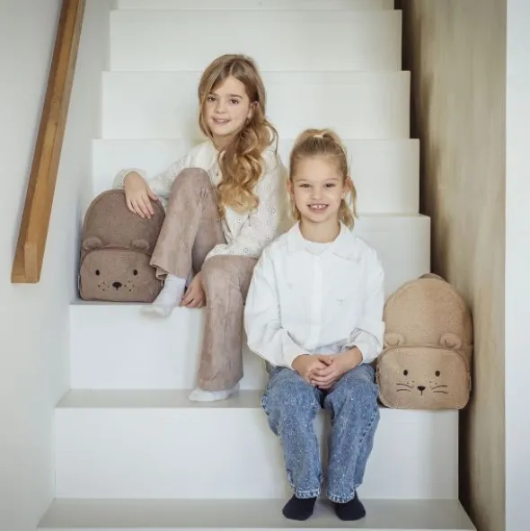Kidzroom Rugzak - Comfort Friends - Brown