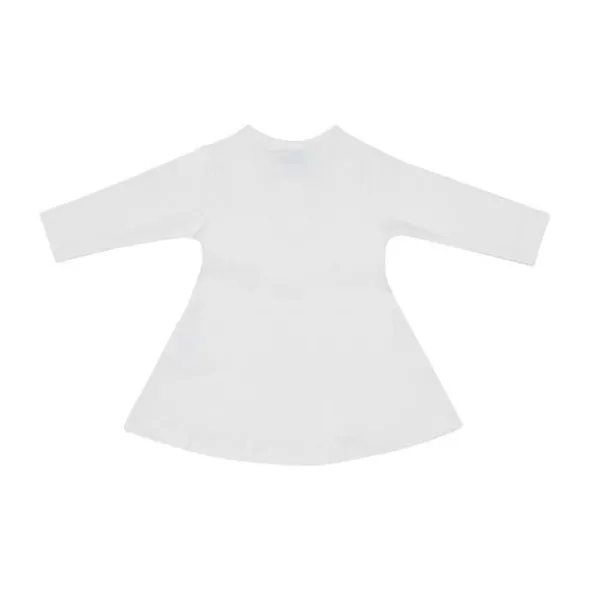 Klein Baby Jurk Rib - maat 50 - Natural White