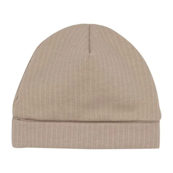 Klein Baby Mutsje Rib - maat 50/56 - Filipe Beige