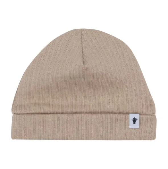 Klein Baby Mutsje Rib - maat 50/56 - Filipe Beige