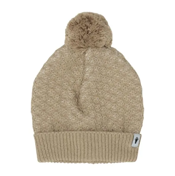 Klein Baby Muts Pompom - maat 50/56 - Filipe Beige