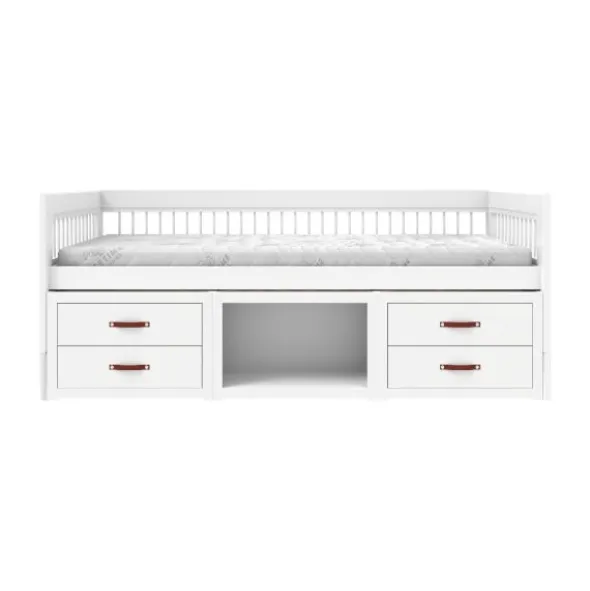 LifeTime Breeze Kajuitbed – Met Boekenkast – Luxe lattenbodem