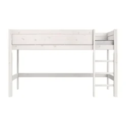 Life Time Halfhoogslaper Deluxe - White Wash - 120 cm