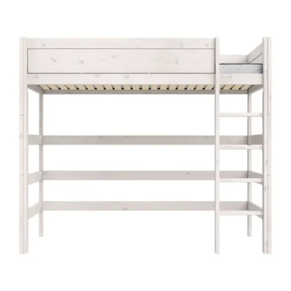 Life Time Hoogslaper Deluxe - White Wash - 177 cm - 120 cm