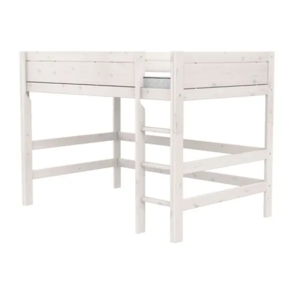 Life Time Hoogslaper Deluxe - White Wash - 152 cm - 120 cm