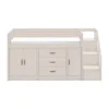 LIFETIME Kidsrooms Halfhoogslaper All-In-One Whitewash