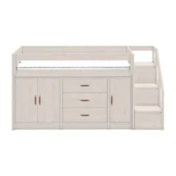 LIFETIME Kidsrooms Halfhoogslaper All-In-One Whitewash