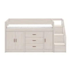 LIFETIME Kidsrooms Halfhoogslaper All-In-One Luxe Whitewash