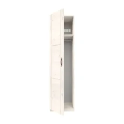 LIFETIME Kidsrooms Kledingkast - Whitewash - 50 cm - 1 Deur