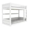 LifeTime Stapelbed – Laag – Rolbodem – Wit Gelakt
