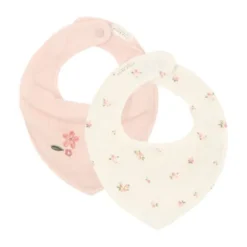 Little Dutch Bandana Slab Hydrofiel - Set van 2 - Fairy Blossom & Blossom