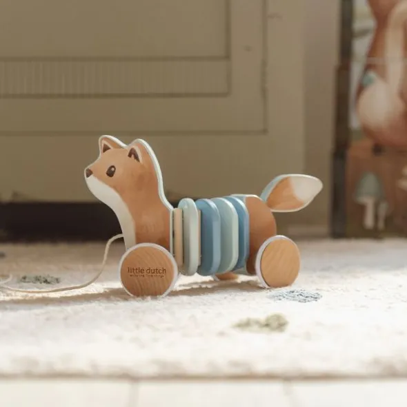 Little Dutch Forest Friends Trekfiguur - Wiebel Vos