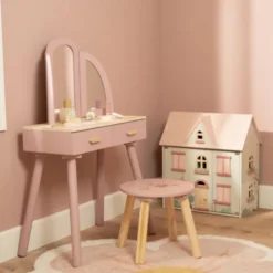 Little Dutch Kaptafel – Hout – Pink