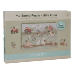 Little Dutch Little Farm Geluidenpuzzel