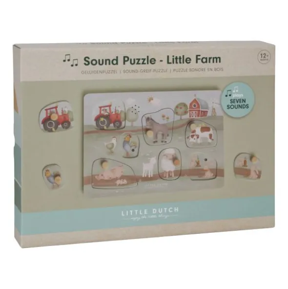 Little Dutch Little Farm Geluidenpuzzel