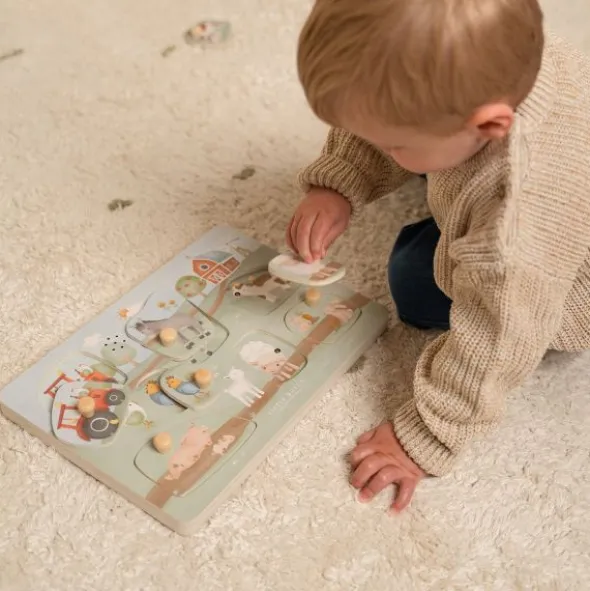 Little Dutch Little Farm Geluidenpuzzel