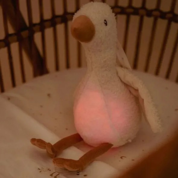 Little Dutch Newborn Knuffelgans Licht & Geluid