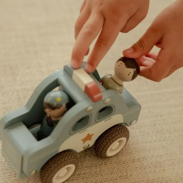 Little Dutch Politiewagen Inclusief Pegdoll – Hout