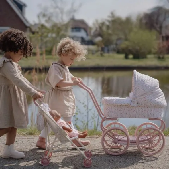 Little Dutch Poppenwagen - Flowers & Butterflies