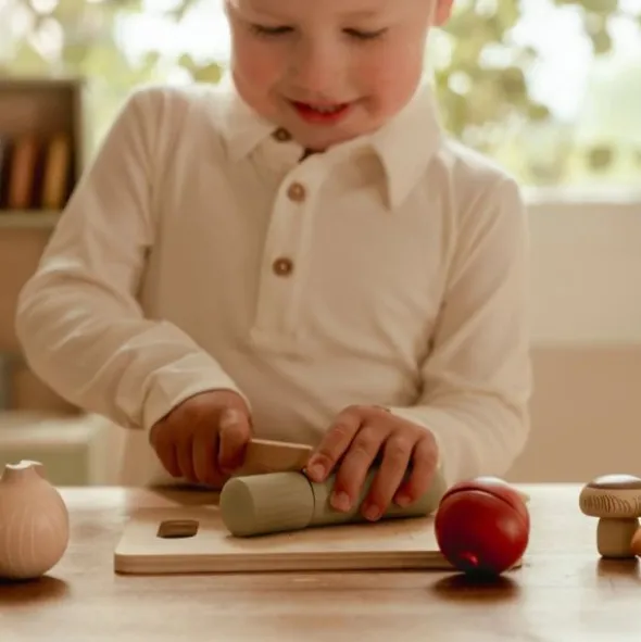 Little Dutch Snijgroente - Houten Speelset