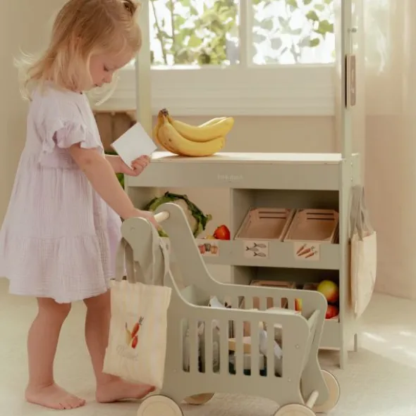 Little Dutch Winkelwagen – Hout