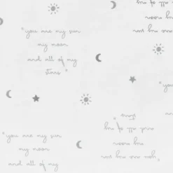 Love to Dream Inbakerslaapzak - Swaddle Up™ - 0-3 Maanden - Wit met Tekst
