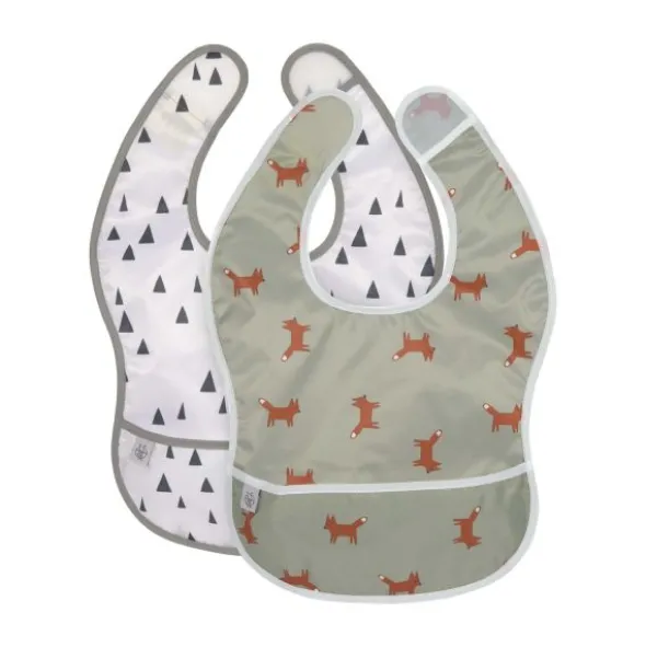 Lässig Little Forest Fox Slabbetje 2 Stuks