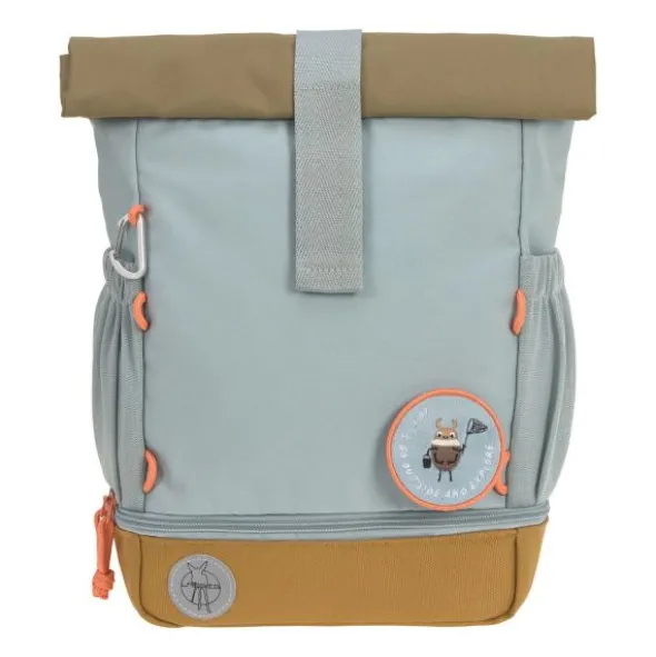 Lässig Rolltop Mini Backpack Nature Light Blue