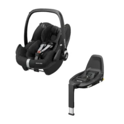 Maxi-Cosi Pebble Pro i-Size Baby Autostoeltje Essential Black | Maxi-Cosi FamilyFix3