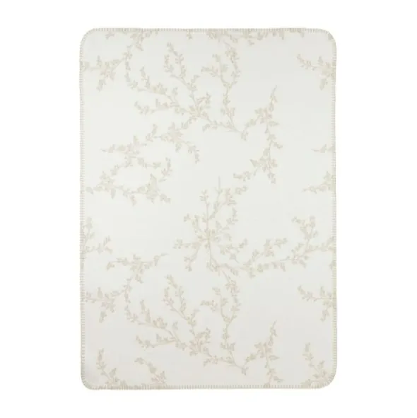 Meyco Branches Ledikantdeken - 100 x 150 cm - Sand