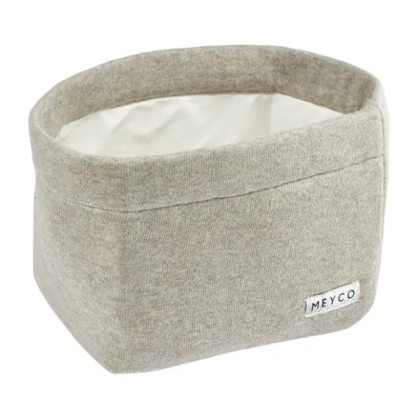 Meyco Knit Basic Commodemandje Small Sand Melange