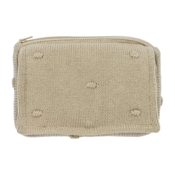 Meyco Mini Knots Billendoekjesetui Sand