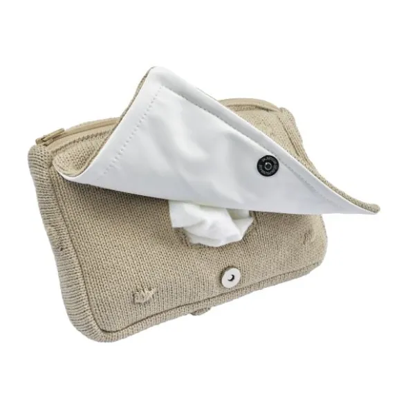 Meyco Mini Knots Billendoekjesetui Sand