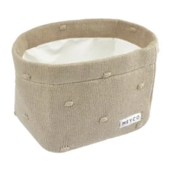 Meyco Mini Knots Commodemandje Medium Sand