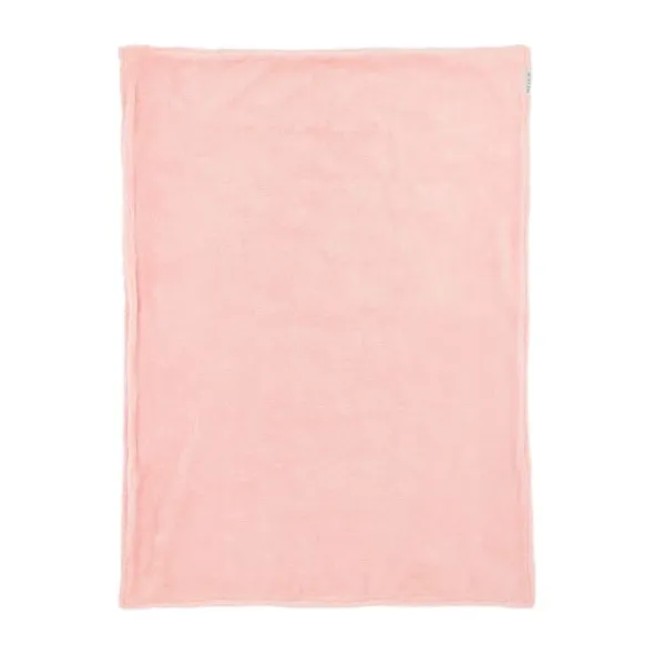 Meyco Mini Knots Fleece Wiegdeken 75 x 100 cm Soft Pink