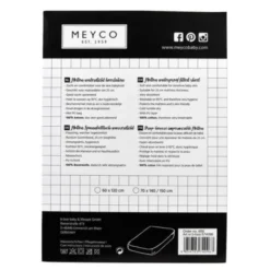 Meyco Molton Hoeslaken - 60 x 120 cm - PU Waterdicht