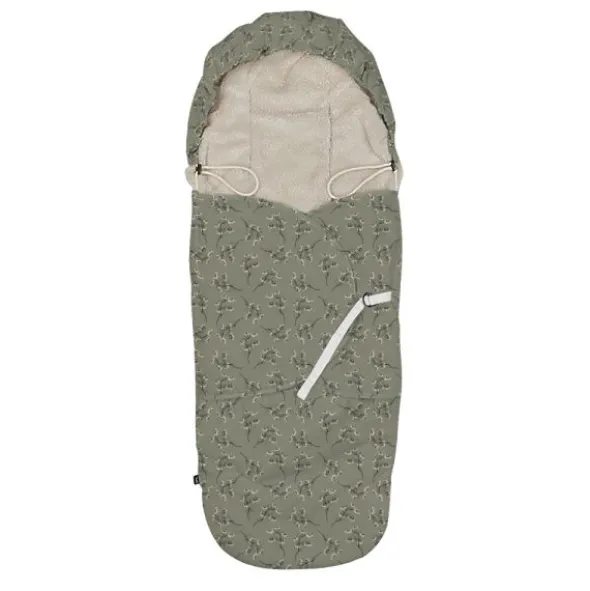 Mies & Co Daisies Buggy Voetenzak - 9-30 Mnd - Teagreen