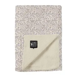 Mies & Co Vintage Flower Ledikantdeken 110 x 140 cm Lila