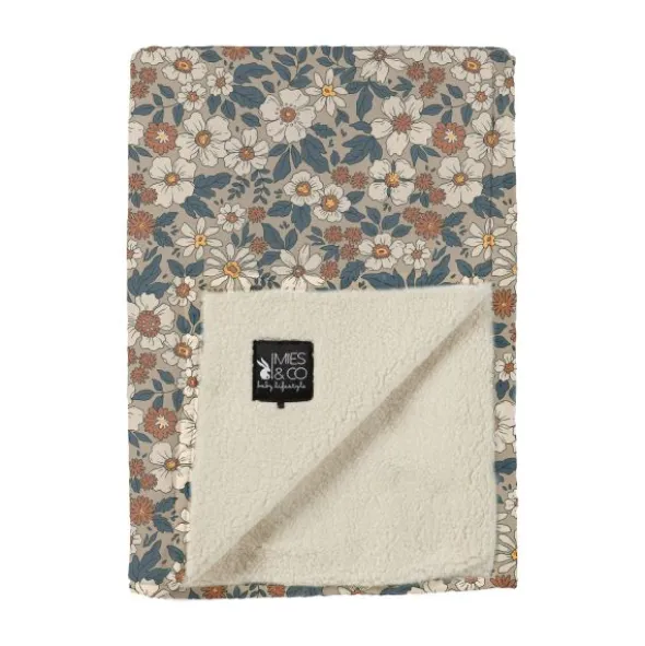 Mies & Co Wild Flower Ledikantdeken Rust 110 x 140 cm