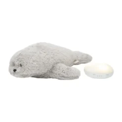 Moonie The Humming Seal Slaapknuffel - Gray