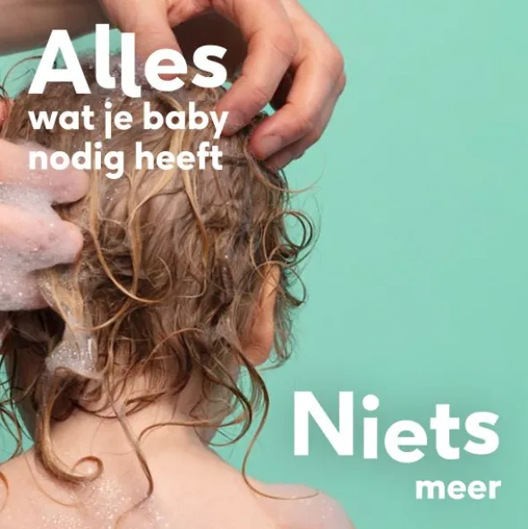 Naïf Voedende Shampoo Voor Baby & Kids 500 ml