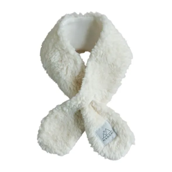 Nanami Sjaal - Teddy - Off-White