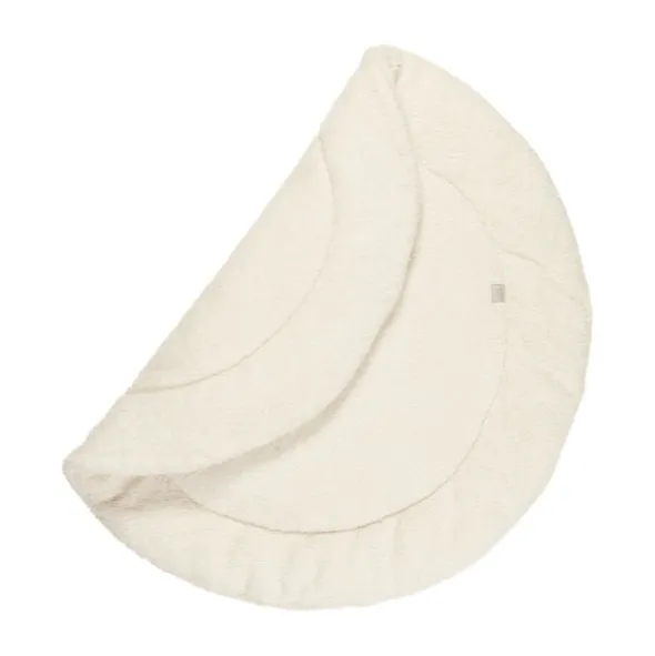 Nanami Speelkleed / Boxkleed Rond 96 cm - Wave Bio Katoen + Teddy Katoen