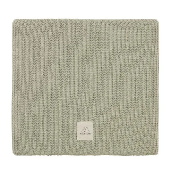 Nanami Wiegdeken - Rib Knit Double - Eucalyptus - 75x100 cm