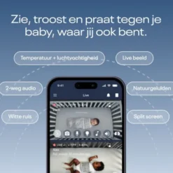 Nanit Pro Camera Babyfoon - Met App + Flex Stand & Breathing Band