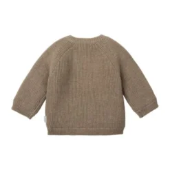 Noppies Nevers Knit Vestje - Taupe Melange - Mt. 50