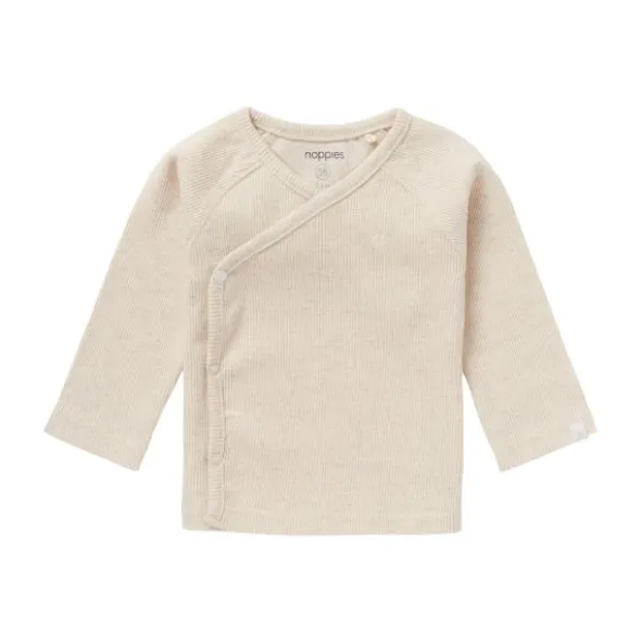 Noppies Rib Nanyuki Shirt Taupe Melange Mt. 44