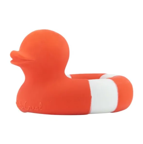 Oli & Carol Floatie Duck Badspeeltje - Red