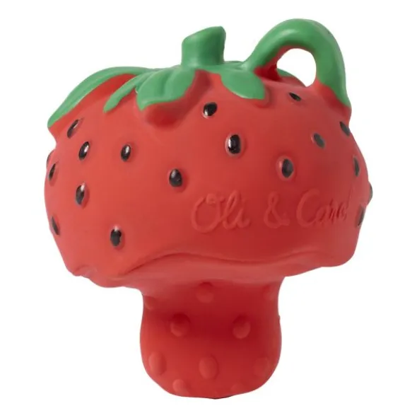 Oli & Carol Sweetie The Strawberry Bijtspeeltje